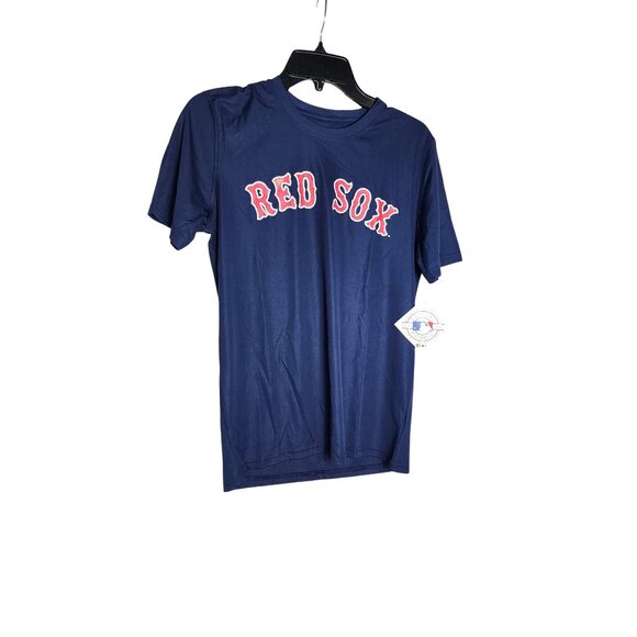 Genuine Merchandise Red Sox Benintendi #16 Crew Neck T-Shirt - Large 14/16 Blue - Picture 1 of 11